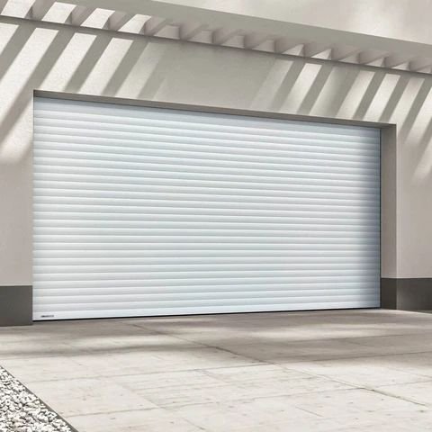 White Rolling Gate for commercial